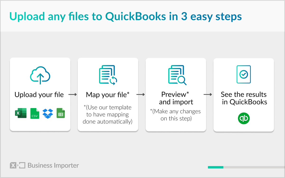 upload excel file to quickbooks inventory