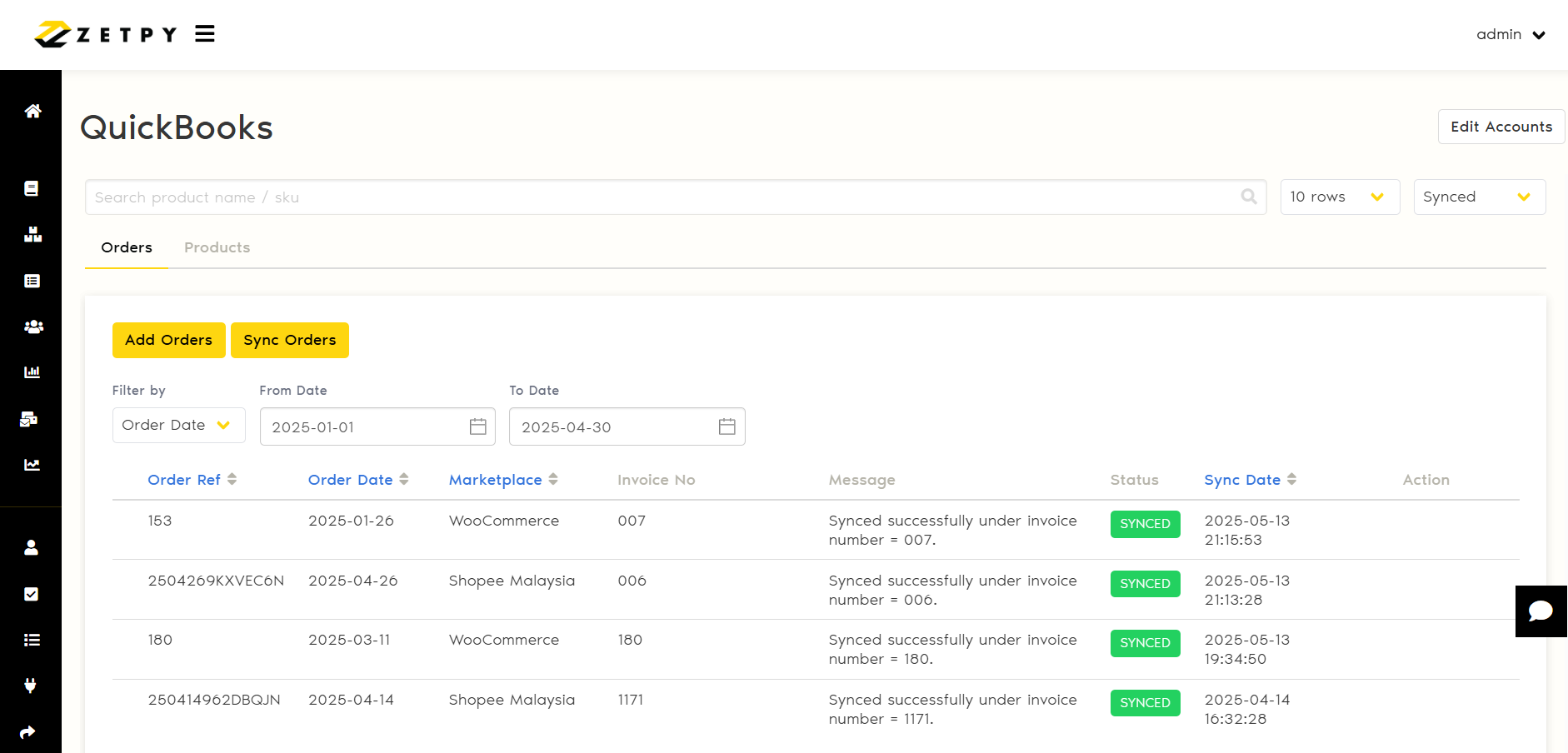 Connect Zetpy with QuickBooks Online | Intuit