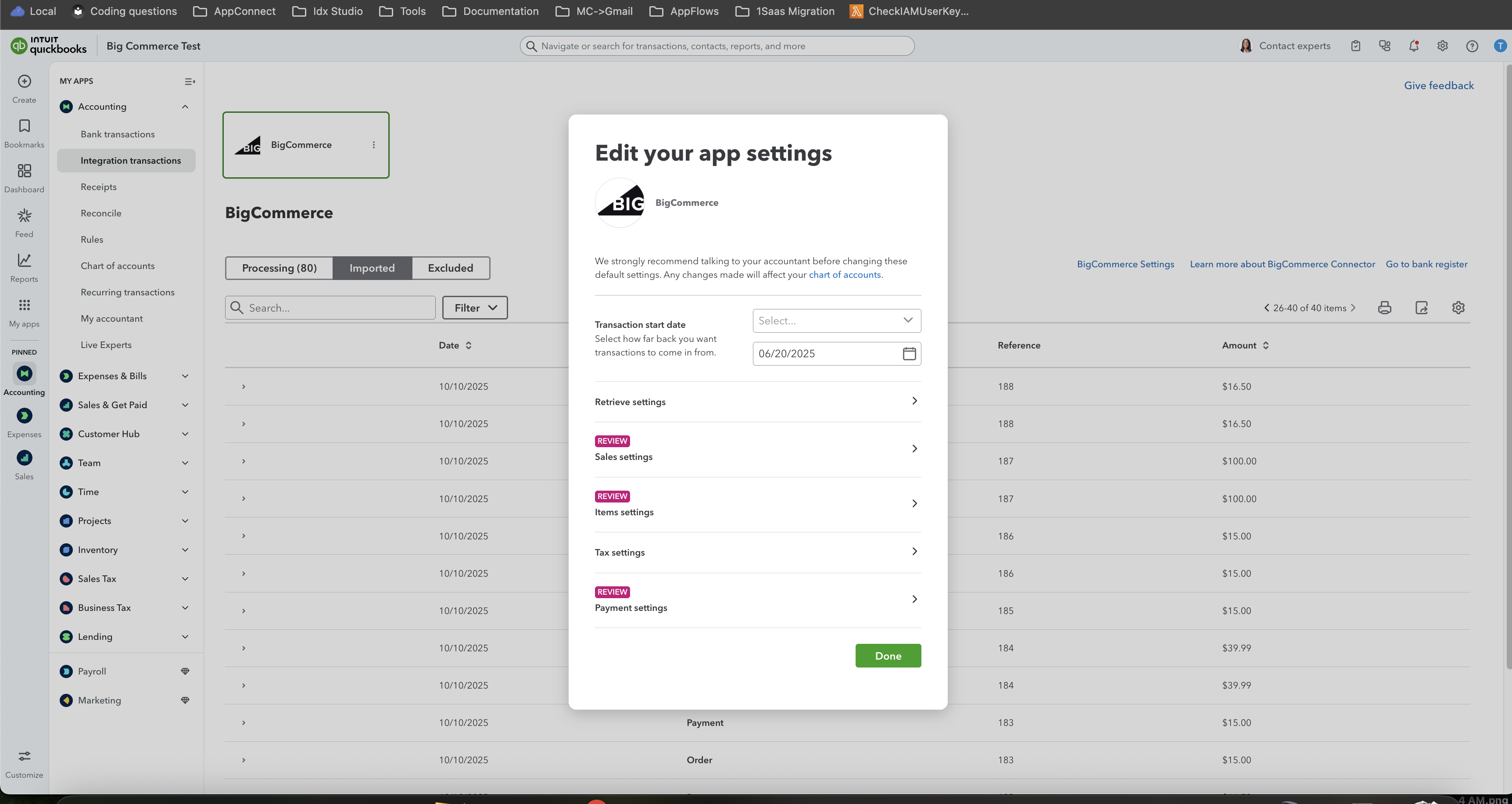 Connect BigCommerce Connector by QuickBooks with QuickBooks Online | Intuit