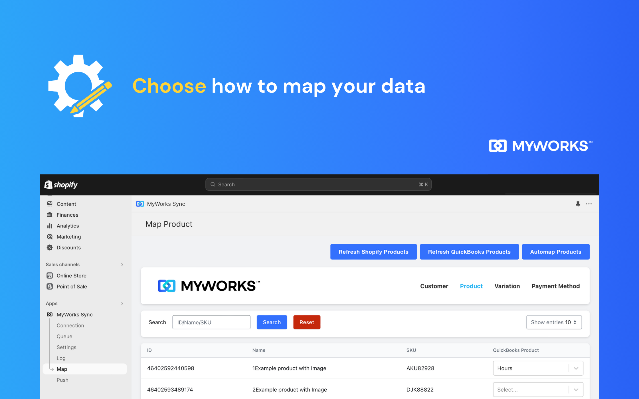 Connect MyWorks Sync for WooCommerce & Shopify with QuickBooks Online ...